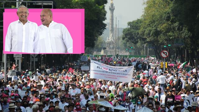 Enrique Alfaro critica a AMLO por teoría de conspiración sobre marcha del INE