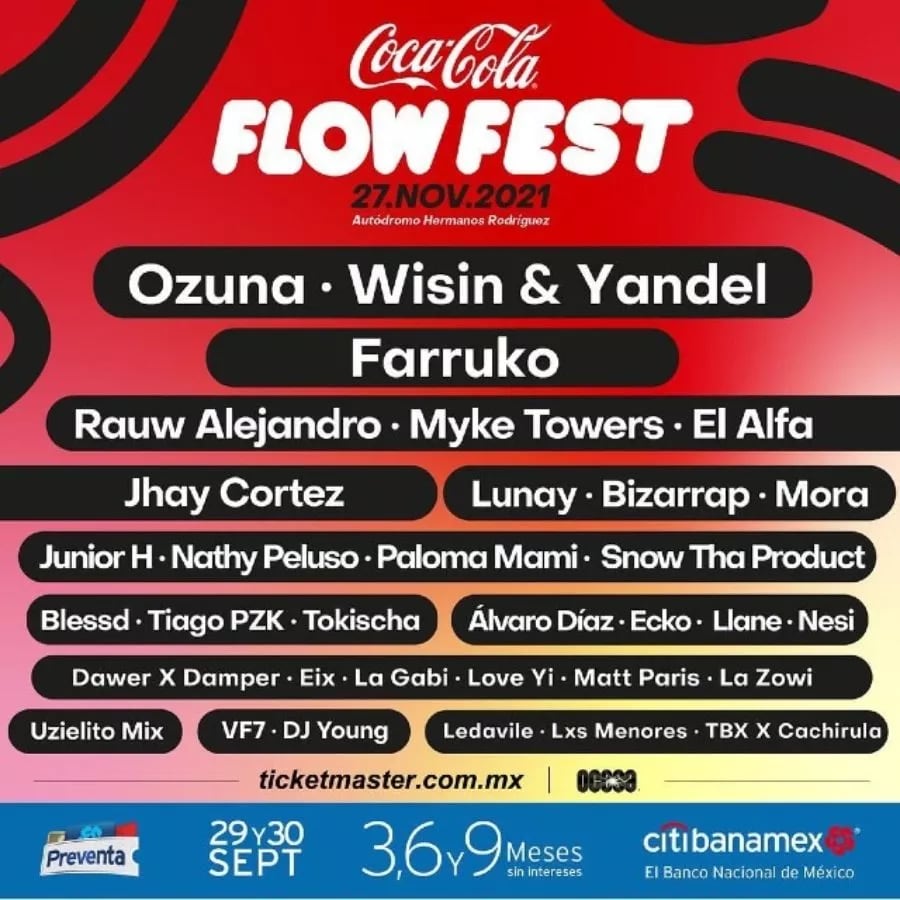 Cártel del Coca-Cola Flow Fest