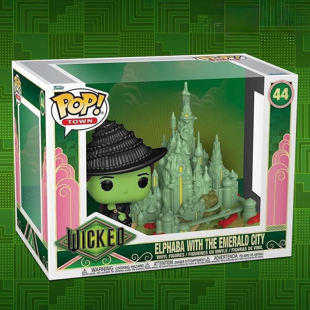 Funko Pop! de Elphaba y la Ciudad Esmeralda