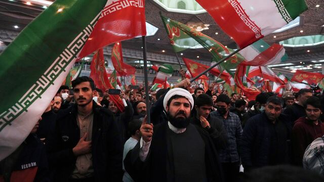 Protestas contra el régimen iraní.