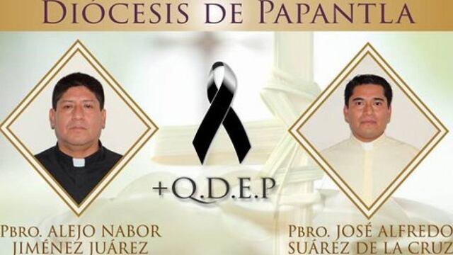 Alejo Jiménez y José Suárez. Sacerdotes asesinados.