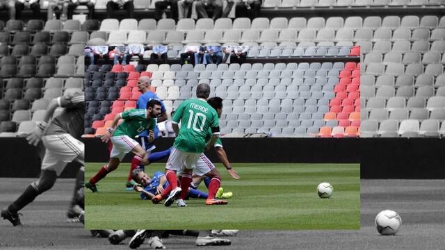 Diplomáticos de México y UE echan cascarita en el Estadio Azteca