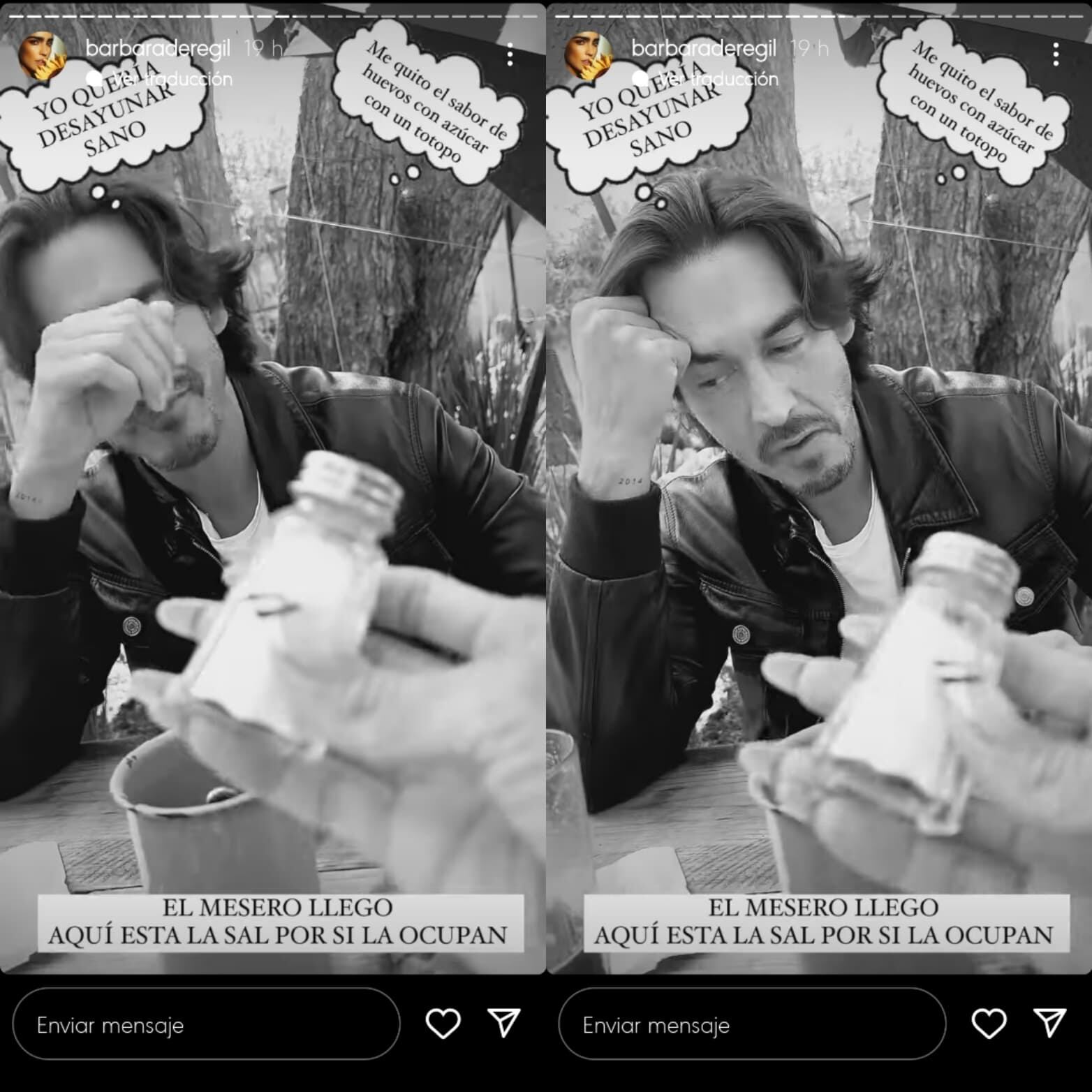 Bárbara de Regil se burla de los huevos dulces de Fernando Schoenwald.