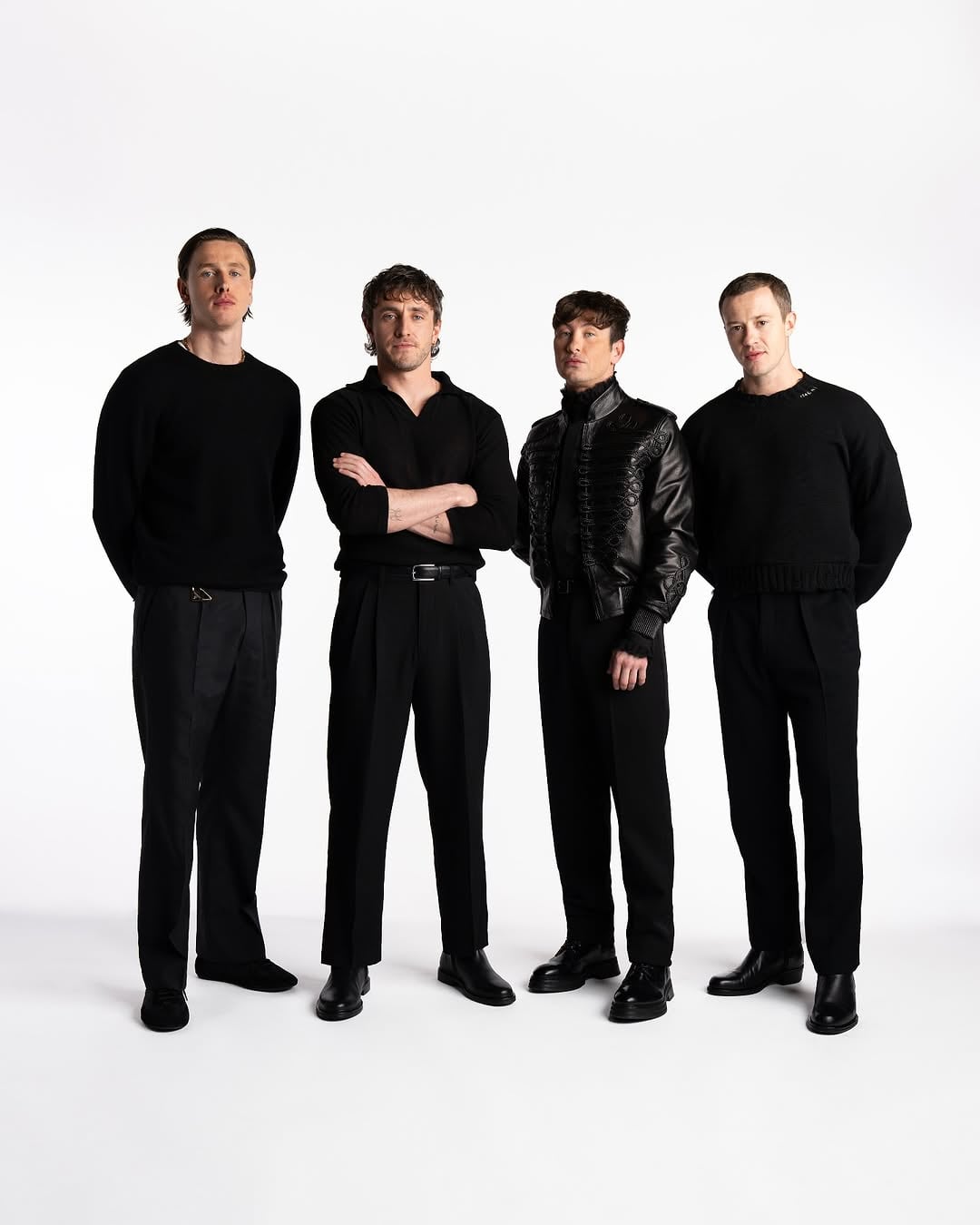 La foto que confirma el elenco de la película de The Beatles