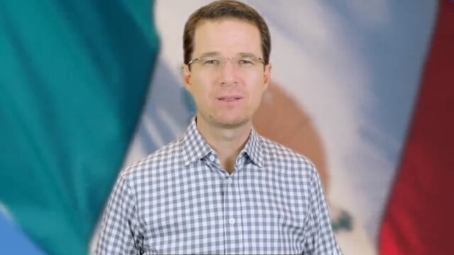 Ricardo Anaya, aspirante presidencial de oposición