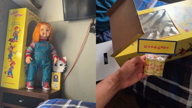 Usuario de TikTok asegura que su muñeco Chucky habla y se mueve sin usar pilas