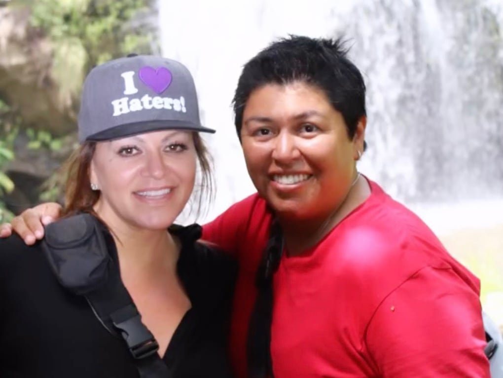 Jenni Rivera y su amiga, Elena Jiménez