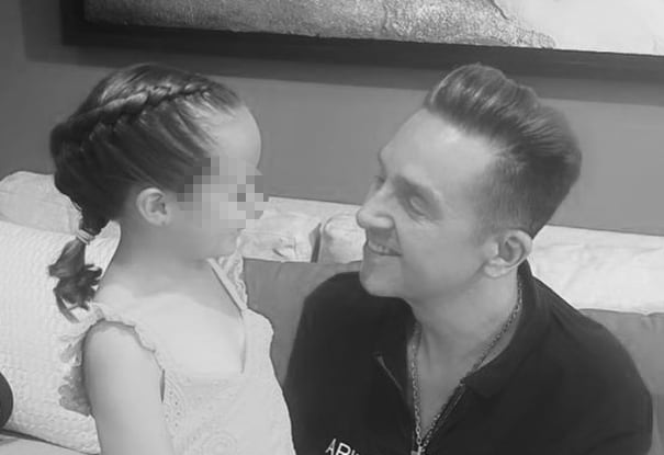 Daniel Bisogno y su hija Michaela