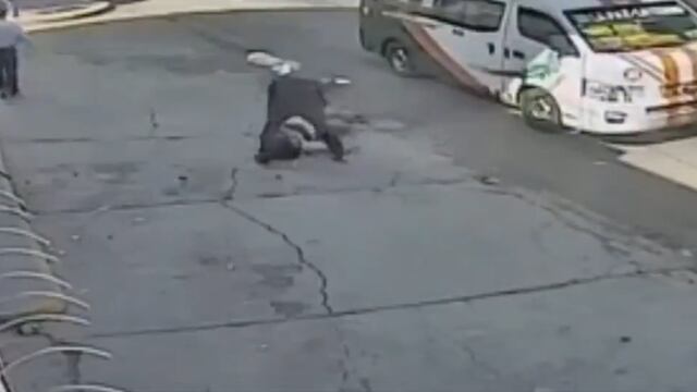 Asalto a combi en Edomex