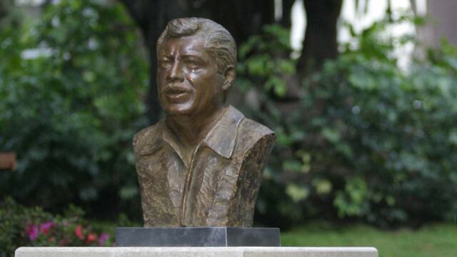 Busto de Luis Donaldo Colosio en la Residencia Oficial de Los Pinos.