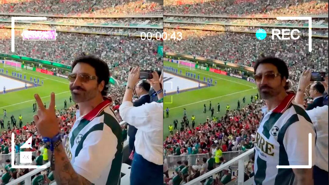 Alejandro Fernández sorprende en el Estadio Akron apoyando a la Selección Mexicana