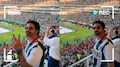 Alejandro Fernández sorprende en el Estadio Akron apoyando a la Selección Mexicana