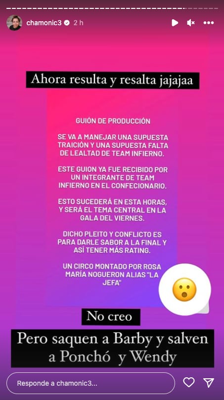 el guion que supuestamente está siguiendo Sergio Mayer para el rating de La Casa de los Famosos México