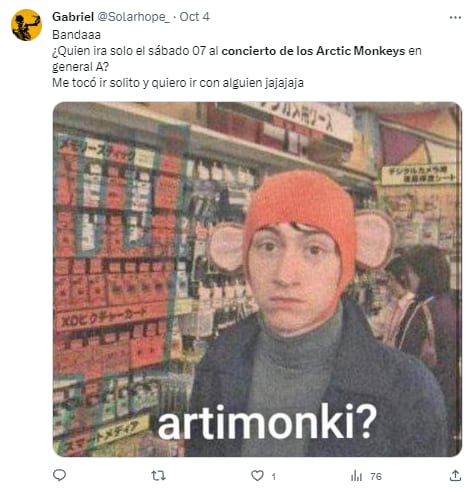 Memes de Arctic Monkeys en México