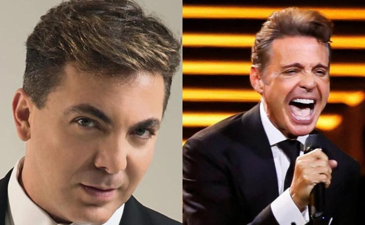 Cristian Castro vio en primera fila a Luis Miguel