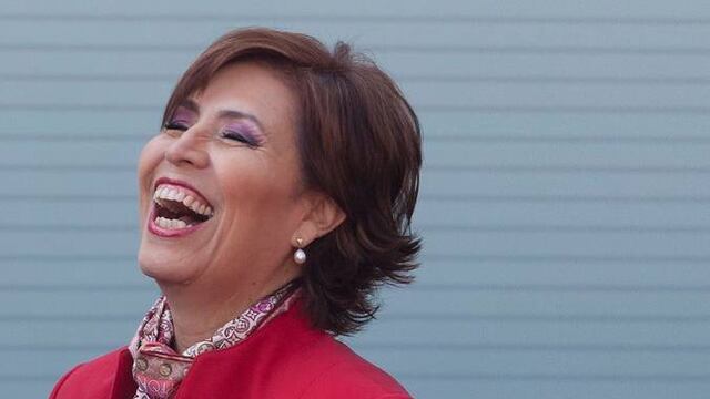 Rosario Robles... dándose la gran vida