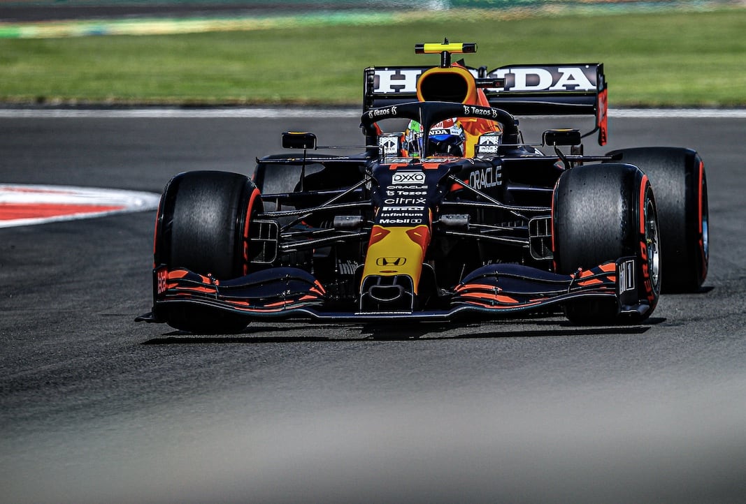 Checo Pérez en el GP de México