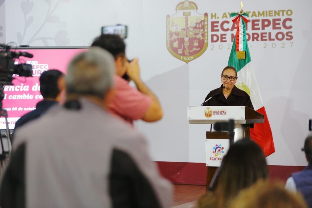 Ecatepec: Abasto de Agua Potable Aumenta al 50% con Inversión de 700 MDP, Anuncia Azucena Cisneros
