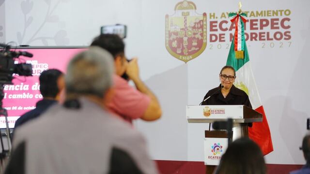 Azucena Cisneros impulsa aumento del abasto de agua potable al 50% en Ecatepec.