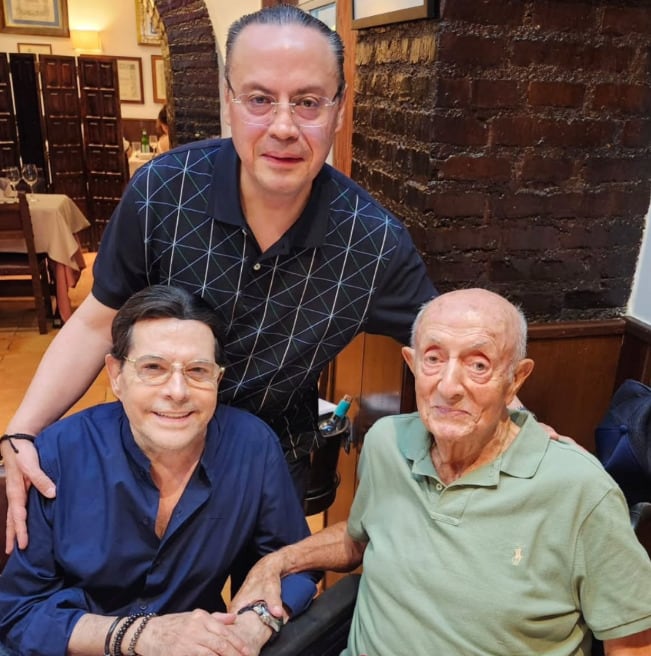 Juan José Origel y el abogado, Rodolfo Reus Medina