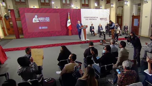 Periodista de San Luis Potosí lleva a la mañanera de AMLO queja contra Omar Niño y Octavio Pedroza