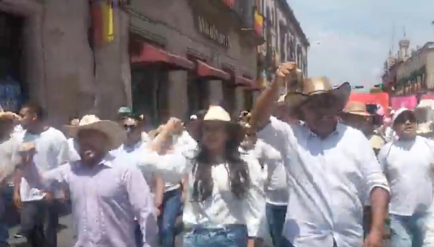 Movimiento del Sombrero protesta contra reforma electoral