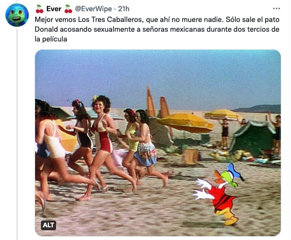 Disney; Escena que debería ser censurada de Los Tres Caballeros.