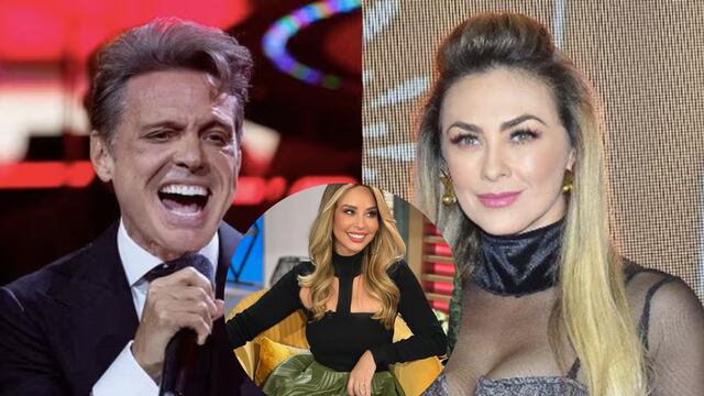 Myrka de Llanos huye de preguntas de Luis Miguel y Aracely Arámbula