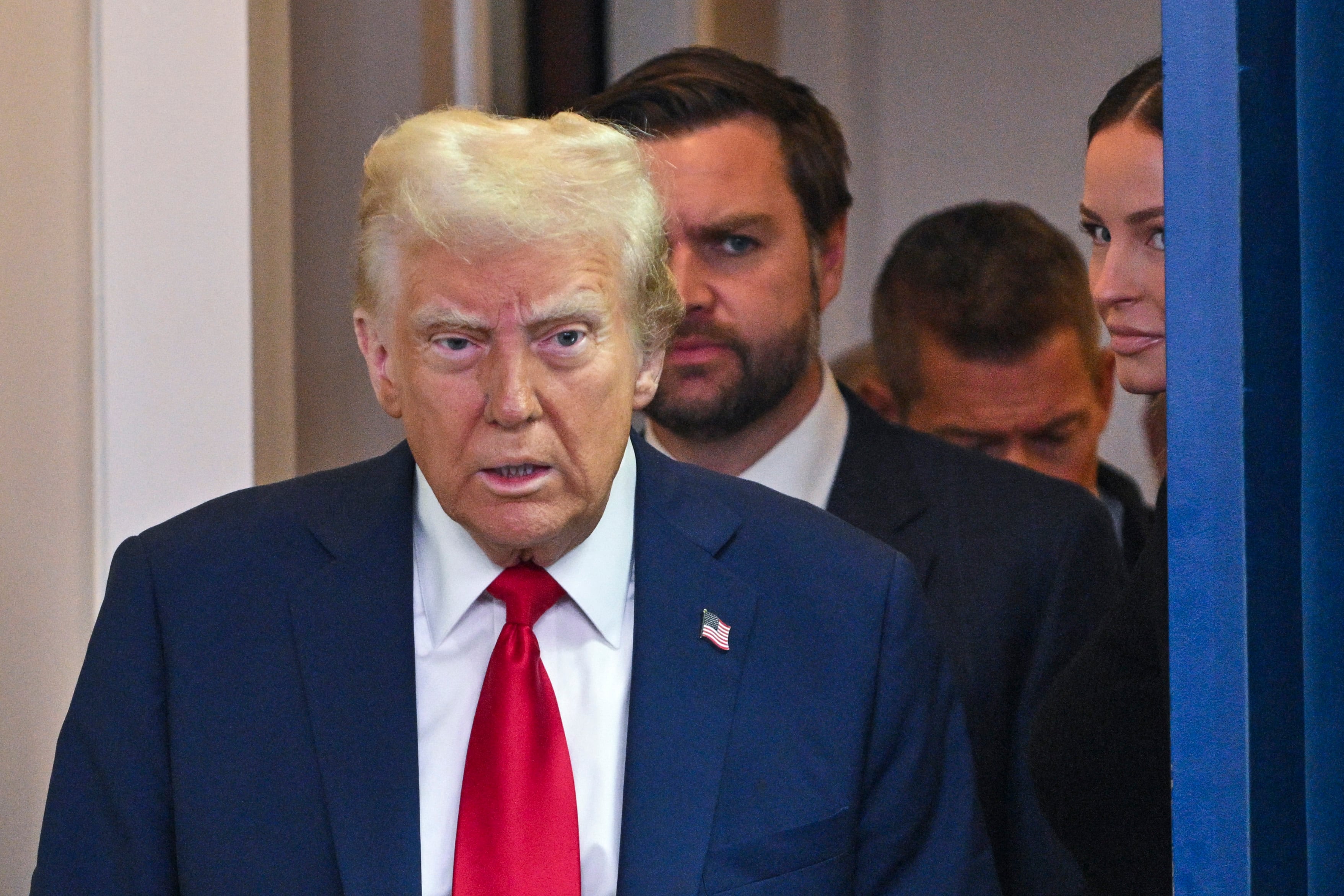 Donald Trump, presidente de Estados Unidos.