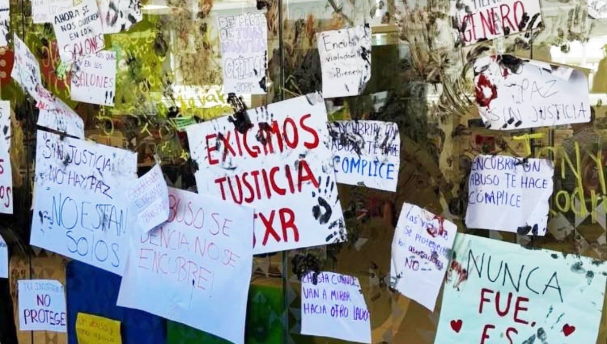 Estudiantes de Tec Milenio Campus las Torres protestan por abuso sexual contra alumno con discapacidad