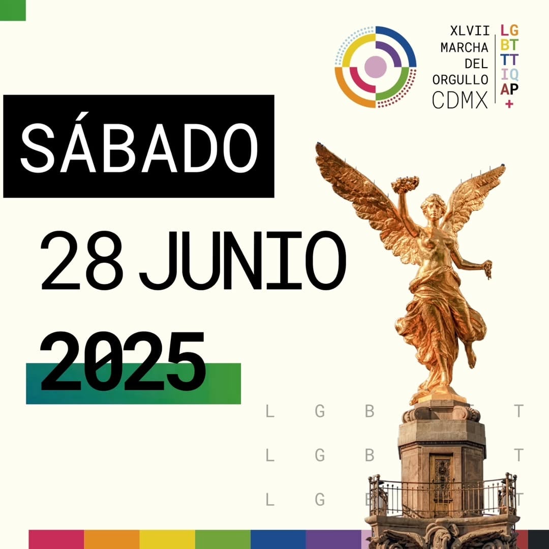 Fecha Marcha LGBT 2025 en CDMX
