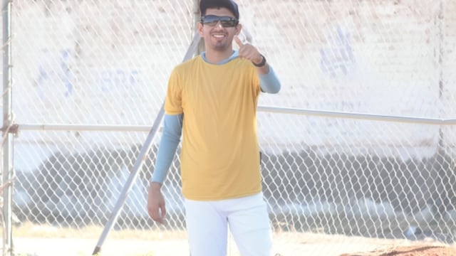 Jairo Zamago Navarrete, entrenador de béisbol en Sinaloa