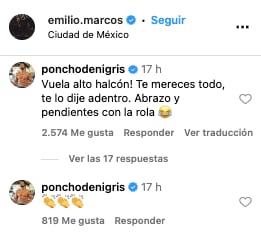 Poncho de Nigris reacciona a nuevo nombre de Emilio Osorio