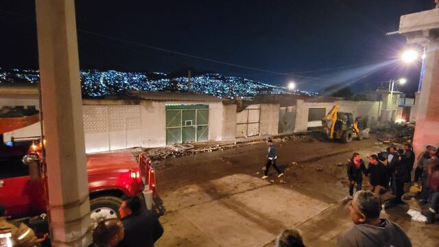 El tanque de agua en Chimalhuacán reventó debido a una falla en su estructura