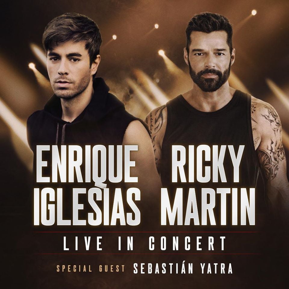 Ricky Martin anuncia gira con Enrique Iglesias y Sebastián Yatra