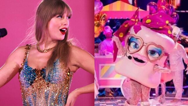 Bombona de Quién es la Máscara cantó una canción de Taylor Swift