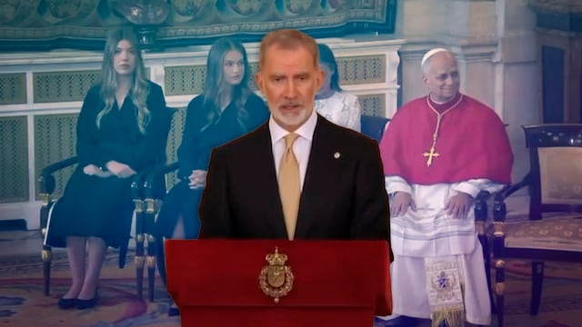 Felipe VI condena abusos cometidos por la Iglesia Católica durante visita de León XIV