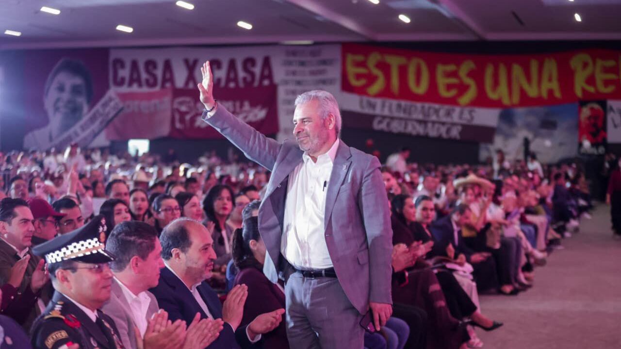 Alfredo Ramírez Bedolla presenta su informe de gobierno en Michoacán