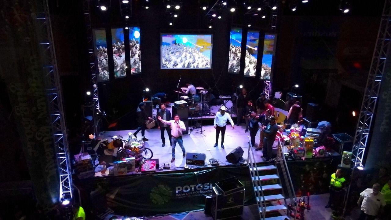 Ricardo Gallardo Cardona encabeza la Gira Navideña 2022 en San Luis Potosí