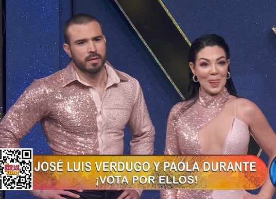 José Luis Verdugo y Paola Durante en Las Estrellas bailan en Hoy 2024.