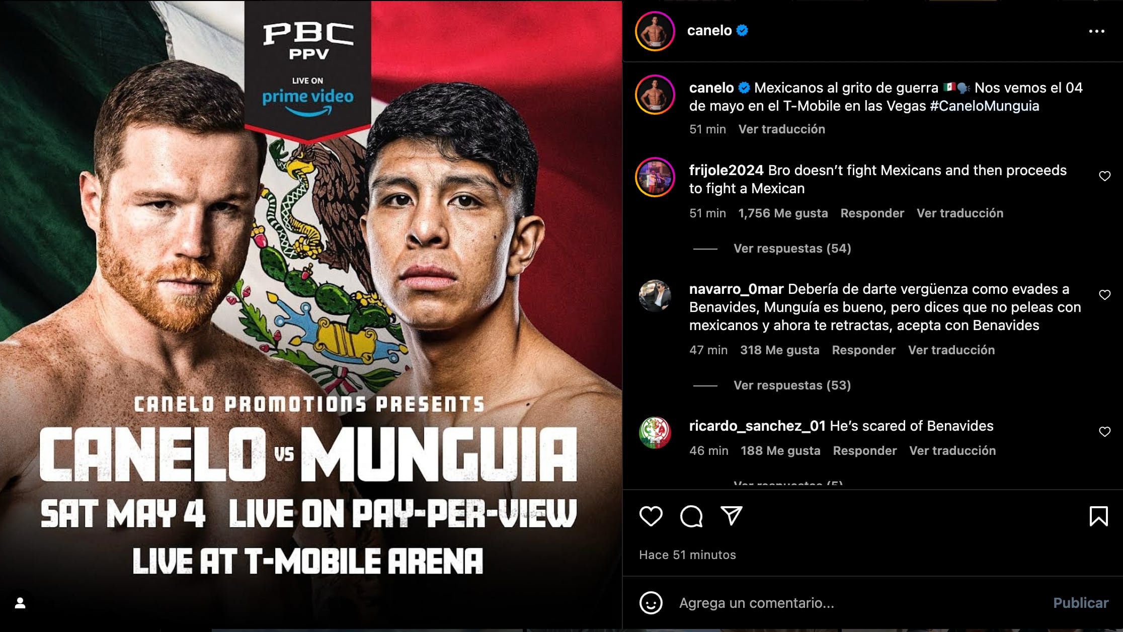 Canelo Álvarez vs Jaime Munguia