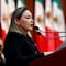 Primer mensaje de Yeraldine Bonilla como gobernadora interina de Sinaloa