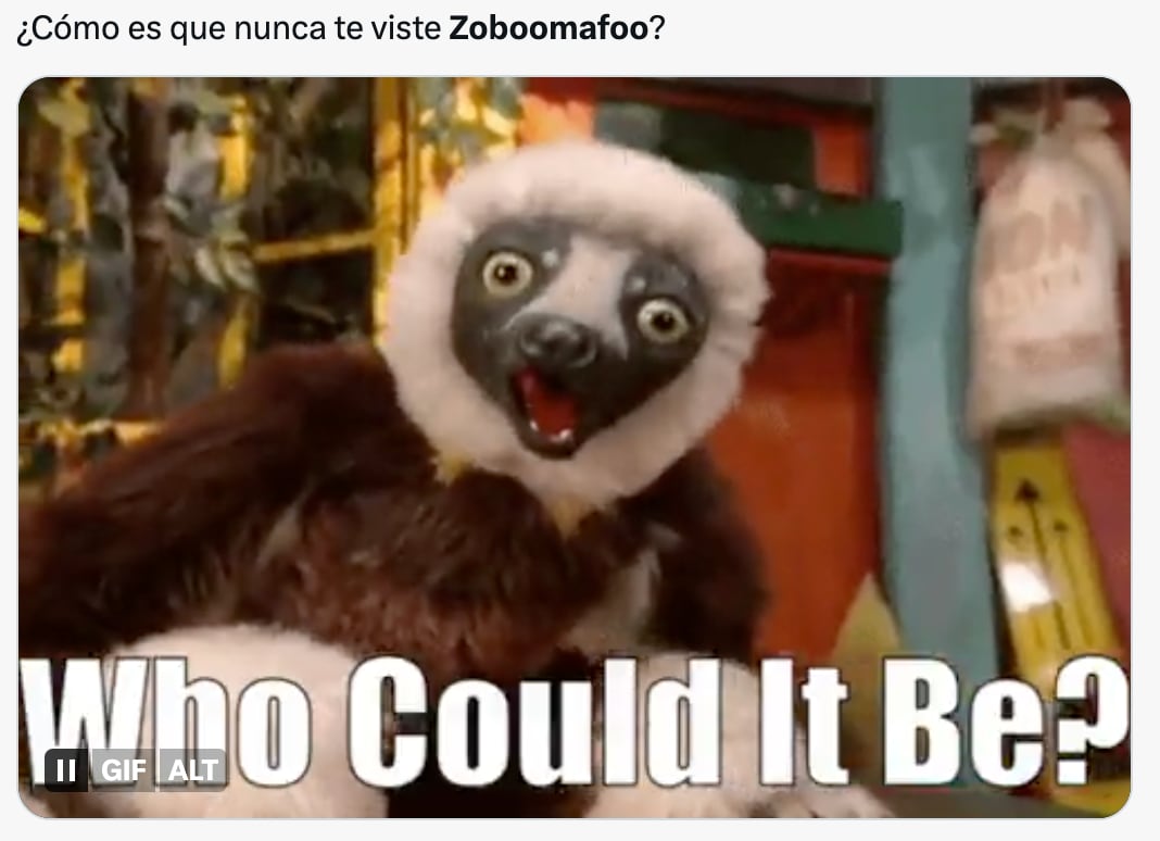 Reacciones a los 25 años de Zoboomafoo