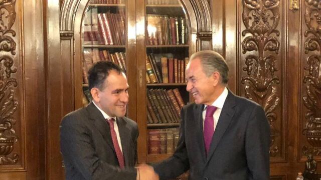 El Gobernador de San Luis Potosí, Juan Manuel Carreras López, se reunió con Arturo Herrera Gutiérrez, titular de la Secretaría de Hacienda y Crédito Público.