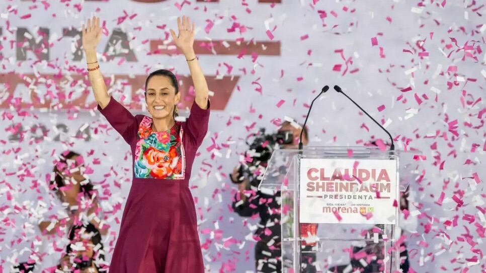 Claudia Sheinbaum inicia campaña presidencial