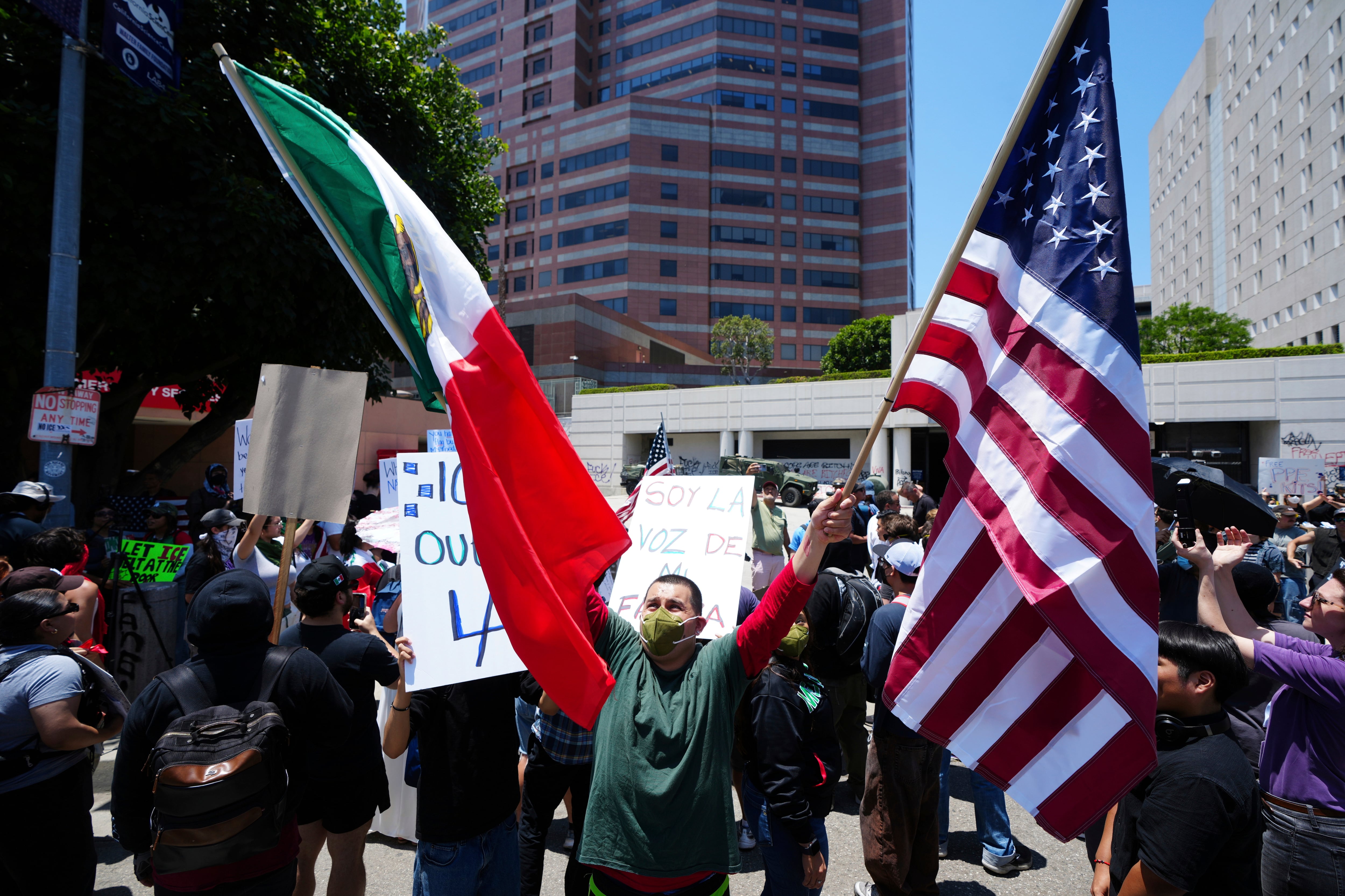 Protestas en Estados Unidos hoy 11 de junio
