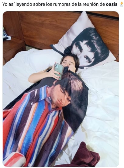 Memes de la reunión de Oasis 2024