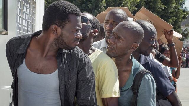 Migrantes africanos en México