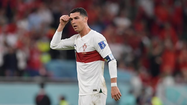 Cristiano Ronaldo muestra una brutal foto de sus pies