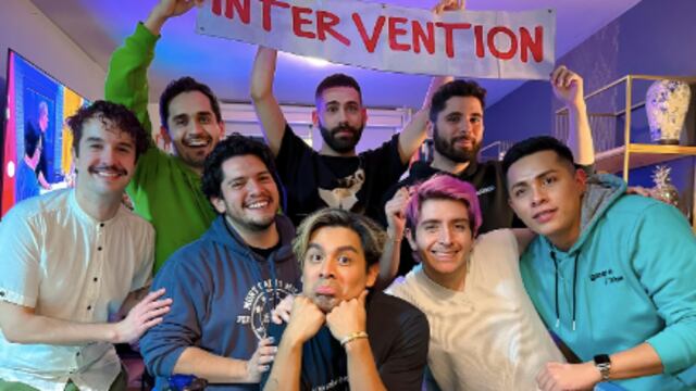 Amigos de Ricardo Peralta le hacen un intervención